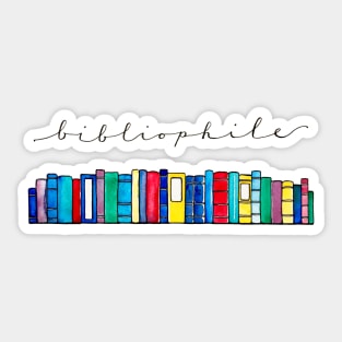 Bibliophile Sticker